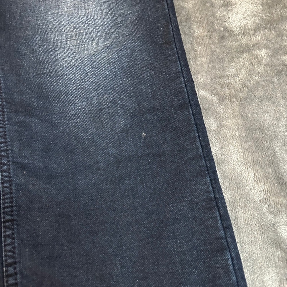 Richlook JNS Riveted and Casted Jeans Mens fits 36x29" Dark Blue Straight Fit - Picture 6 of 14